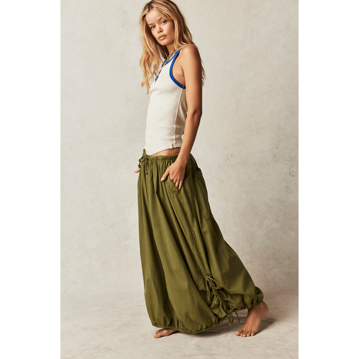 Free People Picture Perfect Parachute Skirt Bottoms Parts and Labour Hood River Oregon Clothing Store