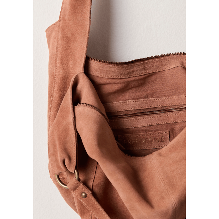 Free People Roma Suede Tote Bag Rust Accessories Parts and Labour Hood River Oregon Clothing Store