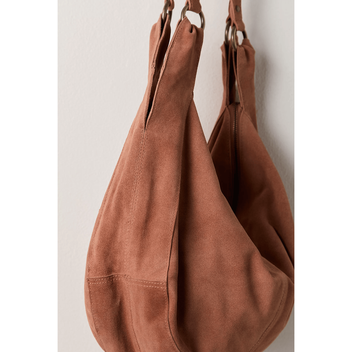 Free People Roma Suede Tote Bag Rust Accessories Parts and Labour Hood River Oregon Clothing Store