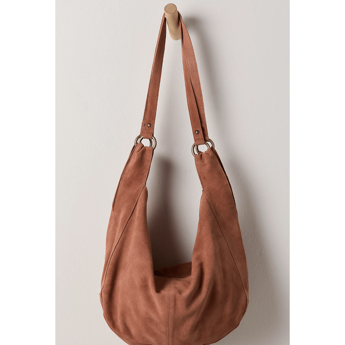 Free People Roma Suede Tote Bag Rust Accessories Parts and Labour Hood River Oregon Clothing Store