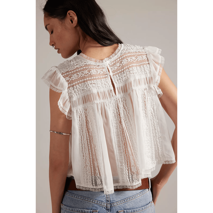 Free People Sun Drenched Blouse Shirts & Tops Parts and Labour Hood River Oregon Clothing Store