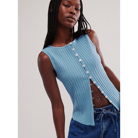 Free People Tilly Vest Shirts & Tops Parts and Labour Hood River Oregon Clothing Store