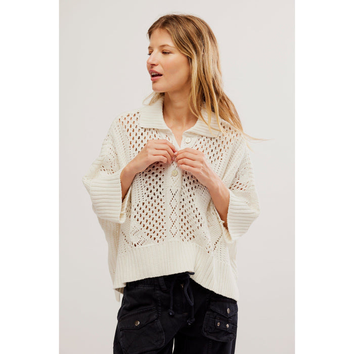 Free People To The Point Polo Shirts & Tops Parts and Labour Hood River Oregon Clothing Store