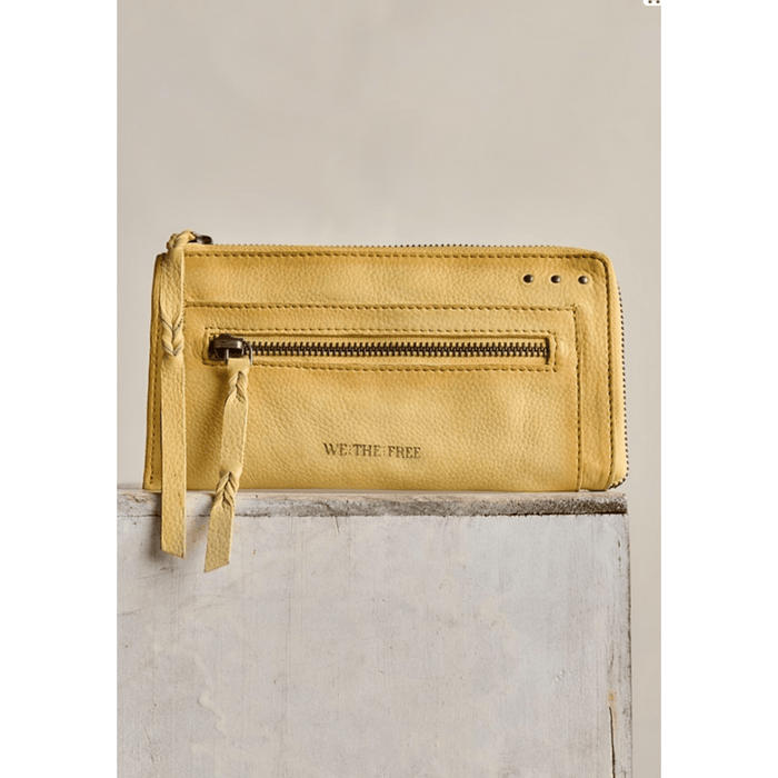 Free People We The Free Emerson Wallet Butter Yellow Accessories Parts and Labour Hood River Oregon Clothing Store