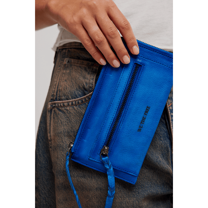 Free People We The Free Emerson Wallet Sapphire Accessories Parts and Labour Hood River Oregon Clothing Store
