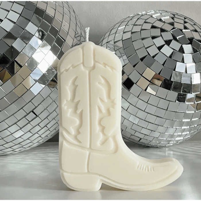 gold + ivy Cowboy Boot Candle Bone Accessories Parts and Labour Hood River Oregon Clothing Store