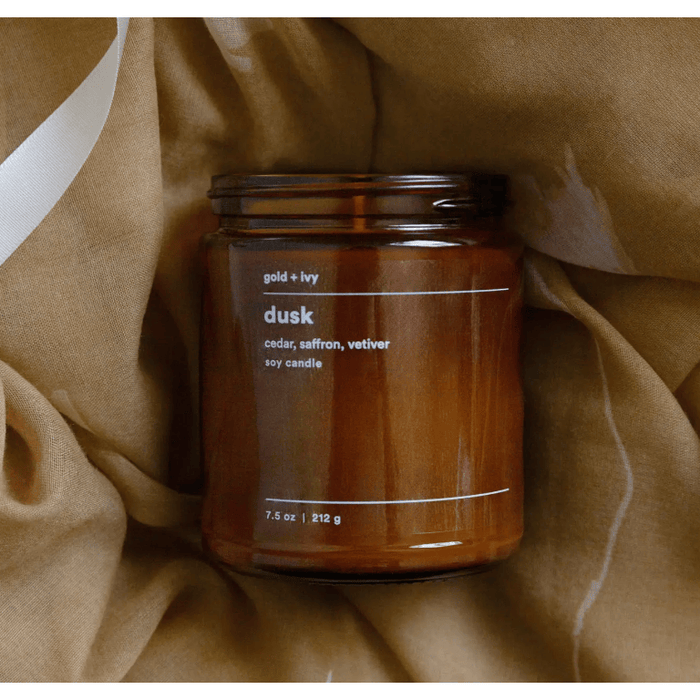 gold + ivy Mini Soy Candle Apothecary Parts and Labour Hood River Oregon Clothing Store