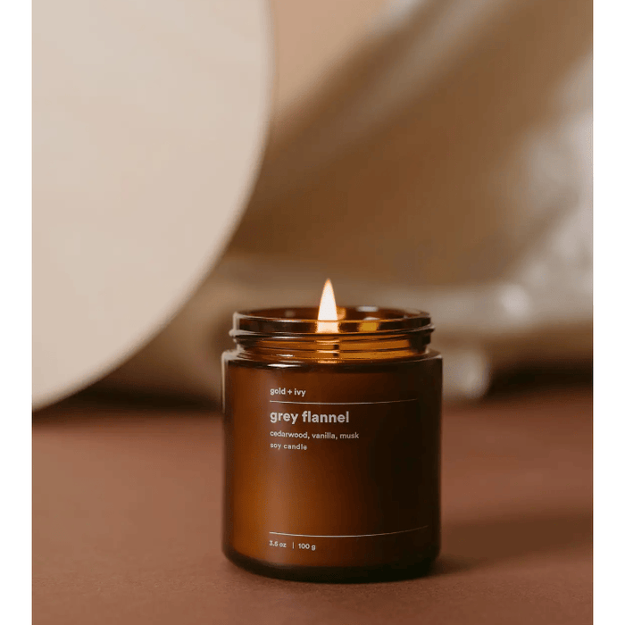 gold + ivy Mini Soy Candle Apothecary Parts and Labour Hood River Oregon Clothing Store