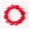 Ink + Alloy Cece Large Resin Bead Bracelet Red Accessories Parts and Labour Hood River Oregon Clothing Store