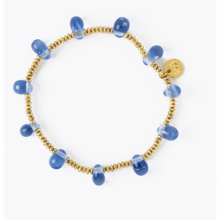 Ink + Alloy Hope Brass Stretch Bracelet Accessories Parts and Labour Hood River Oregon Clothing Store