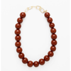 Ink + Alloy Iris Large Resin Bead Necklace Brown Accessories Parts and Labour Hood River Oregon Clothing Store