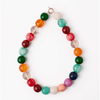 Ink + Alloy Iris Large Resin Bead Necklace Multi Accessories Parts and Labour Hood River Oregon Clothing Store
