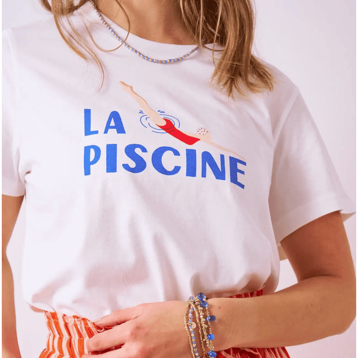 Ink + Alloy Kiki Tee La Piscine M Shirts & Tops Parts and Labour Hood River Oregon Clothing Store