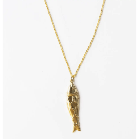 Ink + Alloy Sally Fish Necklace Accessories Parts and Labour Hood River Oregon Clothing Store