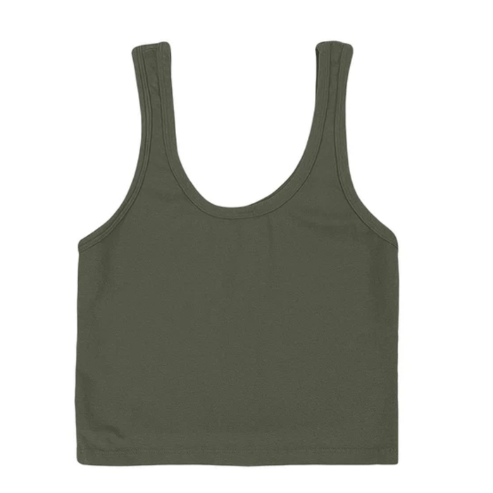 Jungmaven Sporty Tank Olive Green / XS Shirts & Tops Parts and Labour Hood River Oregon Clothing Store