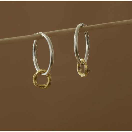 Katie Waltman Ligne Duo Hoops Accessories Parts and Labour Hood River Oregon Clothing Store