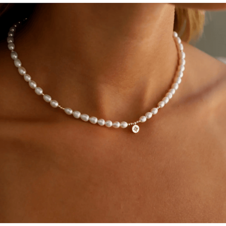 Katie Waltman Pearl Beaded Star Medallion Accessories Parts and Labour Hood River Oregon Clothing Store