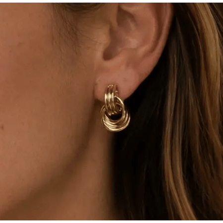 Katie Waltman Trinity Knot Studs Accessories Parts and Labour Hood River Oregon Clothing Store