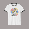 Killer Retro Dolly 1972 Retro Ringer Tee White/Black / XS Shirts & Tops Parts and Labour Hood River Oregon Clothing Store