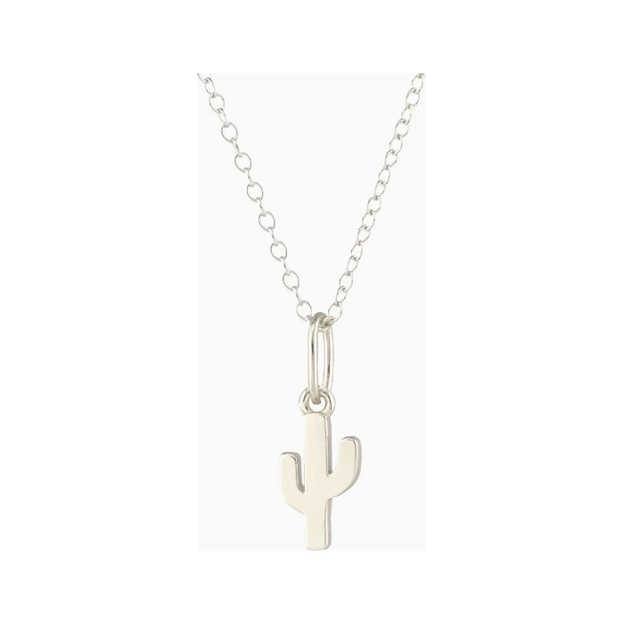 Kris Nations Cactus Charm Necklace Accessories Parts and Labour Hood River Oregon Clothing Store