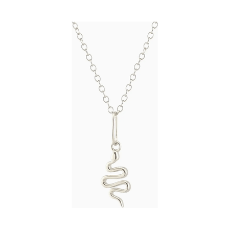 Kris Nations Snake Charm Necklace Sterling silver Accessories Parts and Labour Hood River Oregon Clothing Store