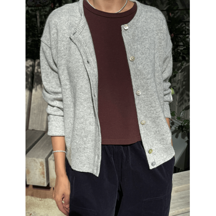 Le Bon Shoppe Bailey Cashmere Cardigan Icy Grey / XS/S Sweaters Parts and Labour Hood River Oregon Clothing Store