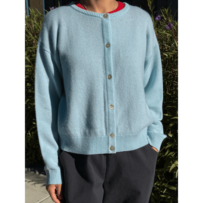Le Bon Shoppe Bailey Cashmere Cardigan Sweaters Parts and Labour Hood River Oregon Clothing Store