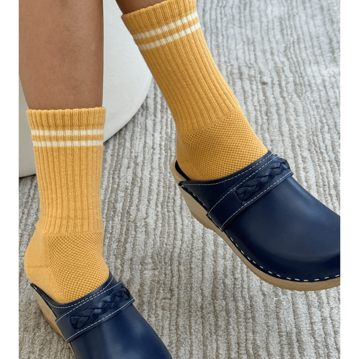 Le Bon Shoppe Boyfriend Socks - Assorted colors Butter / ONESIZE Accessories Parts and Labour Hood River Oregon Clothing Store