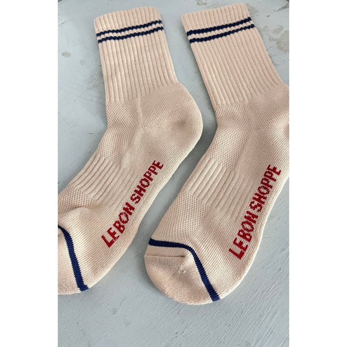 Le Bon Shoppe Boyfriend Socks - Assorted colors Cashew / ONESIZE Accessories Parts and Labour Hood River Oregon Clothing Store