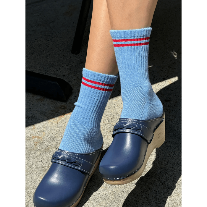 Le Bon Shoppe Boyfriend Socks - Assorted colors Ciel Blue / ONESIZE Accessories Parts and Labour Hood River Oregon Clothing Store
