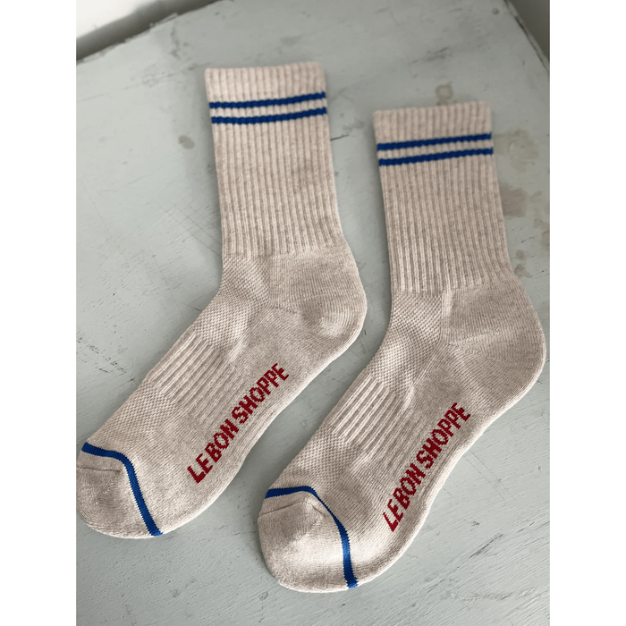 Le Bon Shoppe Boyfriend Socks - Assorted colors Ice / ONESIZE Accessories Parts and Labour Hood River Oregon Clothing Store