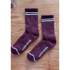 Le Bon Shoppe Boyfriend Socks - Assorted colors Maroon / ONESIZE Accessories Parts and Labour Hood River Oregon Clothing Store