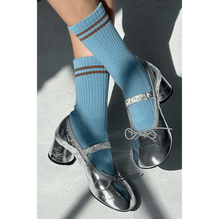 Le Bon Shoppe Boyfriend Socks - Assorted colors Powder Blue / ONESIZE Accessories Parts and Labour Hood River Oregon Clothing Store