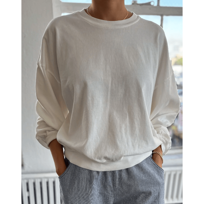 Le Bon Shoppe Cali Sweatshirt White / S Shirts & Tops Parts and Labour Hood River Oregon Clothing Store