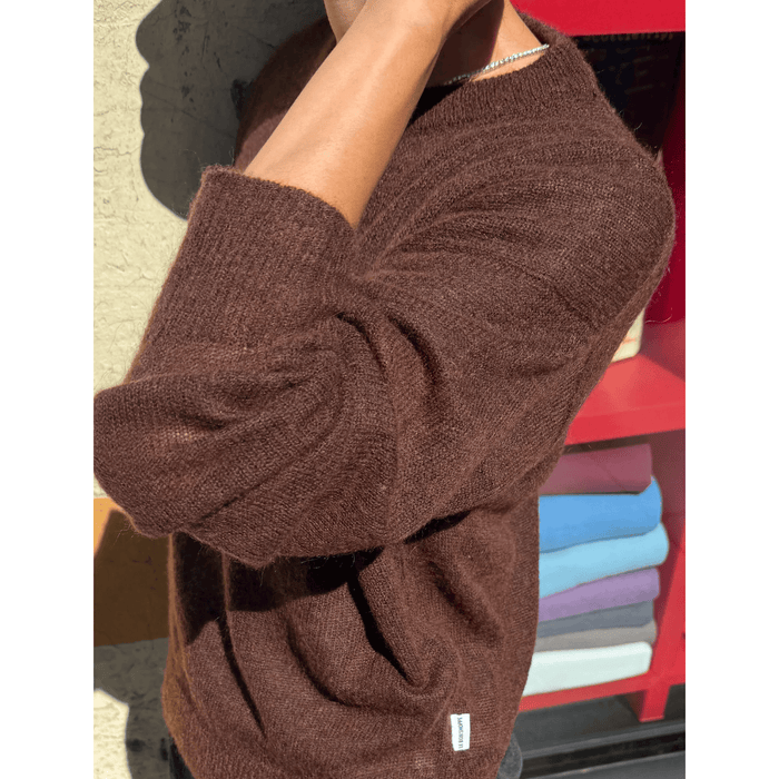 Le Bon Shoppe Cecile Crew Neck Mohair Sweater Sweaters Parts and Labour Hood River Oregon Clothing Store