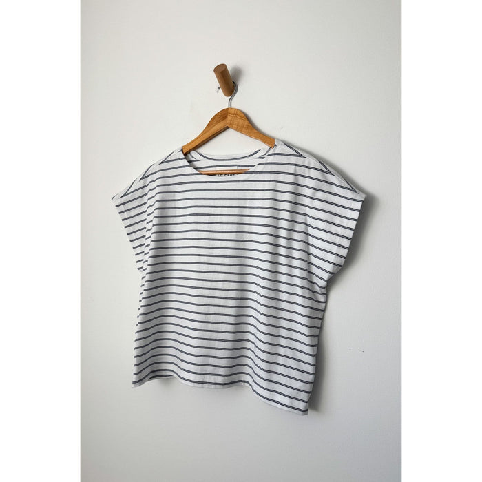 Le Bon Shoppe Chèrie Tee XS/S / White / Navy Shirts & Tops Parts and Labour Hood River Oregon Clothing Store