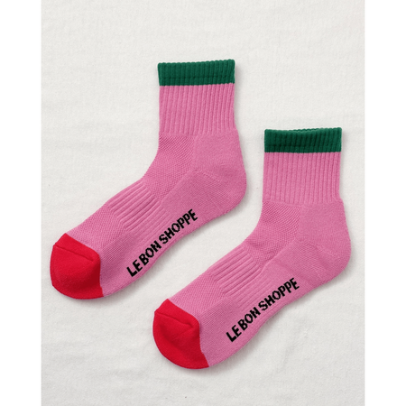 Le Bon Shoppe Color Block Girlfriend Socks Rose Green Accessories Parts and Labour Hood River Oregon Clothing Store