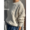Le Bon Shoppe Cotton Fisherman Sweater Sweaters Parts and Labour Hood River Oregon Clothing Store