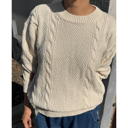 Le Bon Shoppe Cotton Fisherman Sweater Sweaters Parts and Labour Hood River Oregon Clothing Store