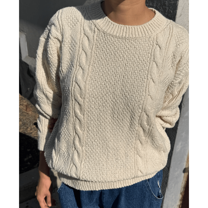Le Bon Shoppe Cotton Fisherman Sweater Sweaters Parts and Labour Hood River Oregon Clothing Store