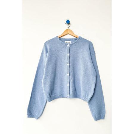 Le Bon Shoppe Cotton Leila Cardigan XS/S / Cornflower Sweaters Parts and Labour Hood River Oregon Clothing Store