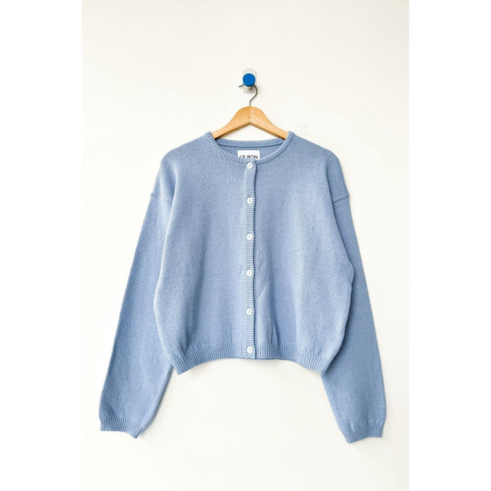 Le Bon Shoppe Cotton Leila Cardigan XS/S / Cornflower Sweaters Parts and Labour Hood River Oregon Clothing Store