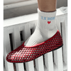 Le Bon Shoppe Embroidered Crew Socks Accessories Parts and Labour Hood River Oregon Clothing Store