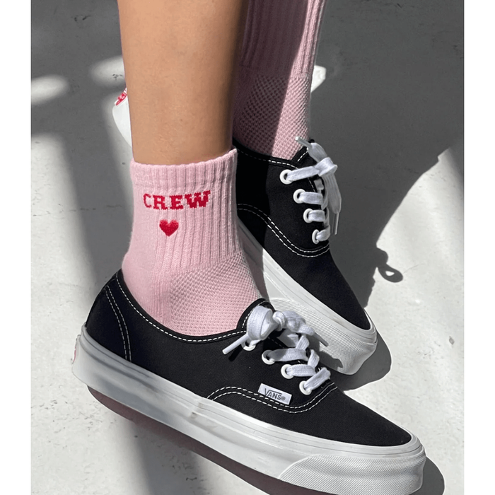 Le Bon Shoppe Embroidered Crew Socks Accessories Parts and Labour Hood River Oregon Clothing Store