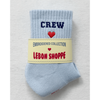Le Bon Shoppe Embroidered Crew Socks Accessories Parts and Labour Hood River Oregon Clothing Store