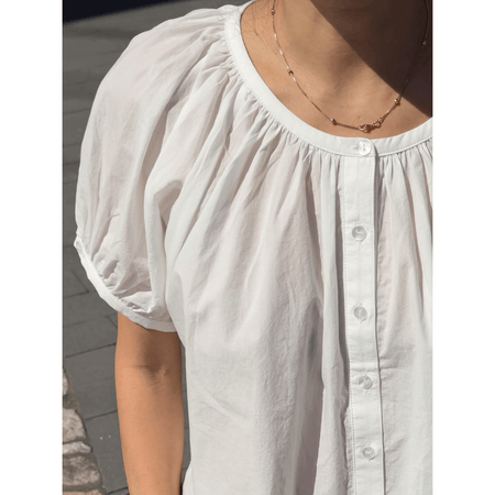 Le Bon Shoppe Emily Short Sleeve Top White / S Shirts & Tops Parts and Labour Hood River Oregon Clothing Store