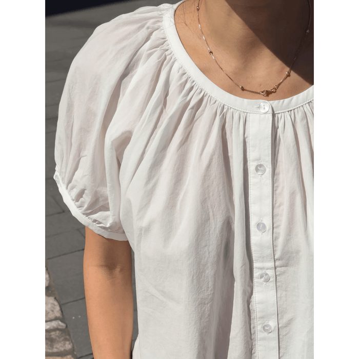 Le Bon Shoppe Emily Short Sleeve Top White / S Shirts & Tops Parts and Labour Hood River Oregon Clothing Store