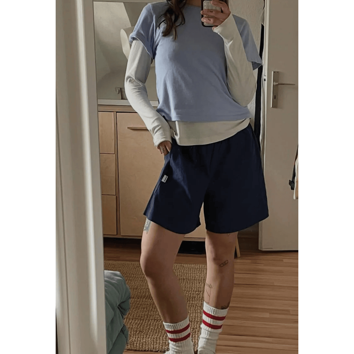 Le Bon Shoppe Flared Basketball Shorts Bottoms Parts and Labour Hood River Oregon Clothing Store