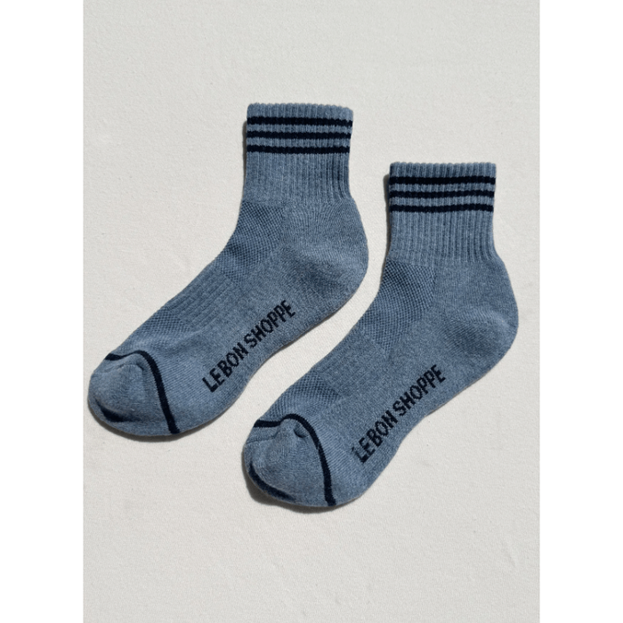 Le Bon Shoppe Girlfriend Socks - Assorted Colors Indigo / One Size Accessories Parts and Labour Hood River Oregon Clothing Store
