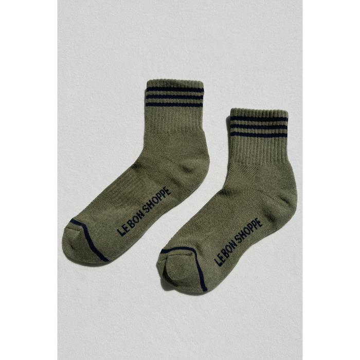 Le Bon Shoppe Girlfriend Socks - Assorted Colors Sage / One Size Accessories Parts and Labour Hood River Oregon Clothing Store